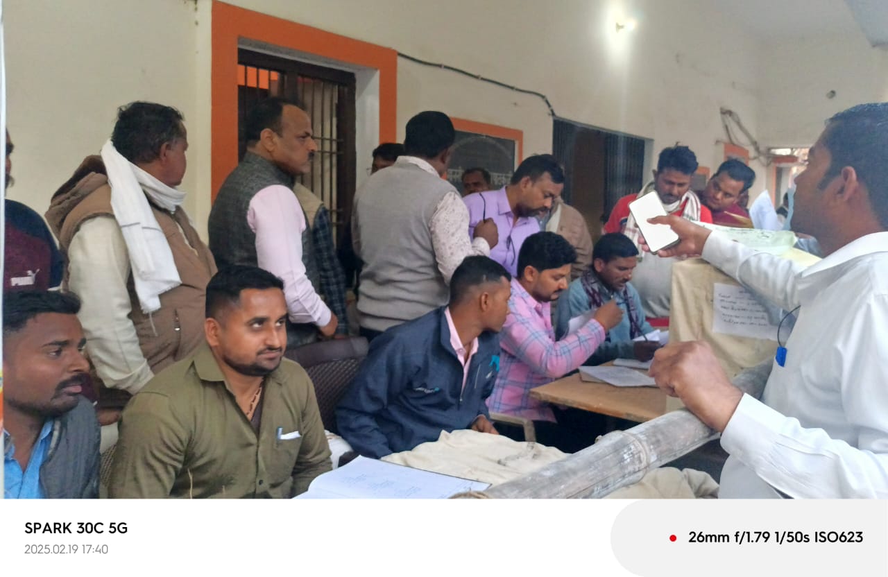जिला पंचायत सदस्य पद के लिए हुआ मतदान,15.33 % तक हुआ मतदान